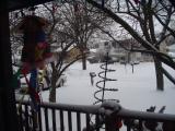 Snowy Frontyard