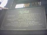 Nina: plaque